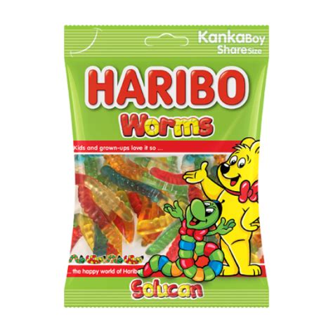 Haribo Worms (80 gr) - 1604010