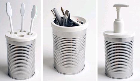 Creative Recycling: Old Tin Cans into Functional Furnishings