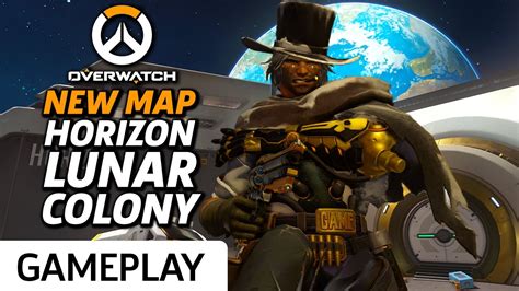 Horizon Lunar Colony Full Match From Overwatch's PTR Gameplay - YouTube