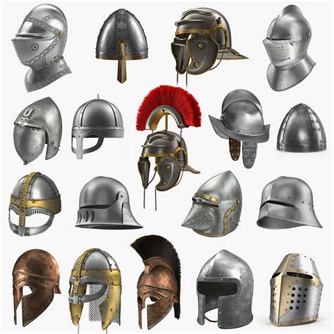 Medieval Armor Helmet Types - Design Talk