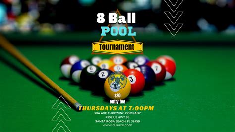 8 Ball Pool Tournament - 30A