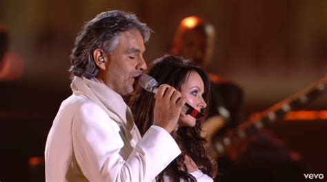 Andrea Bocelli and Sarah Brightman Give Enchanting Performance of 'It's ...