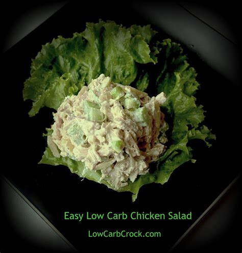 Low carb chicken salad, Low carb chicken, Low carb salad