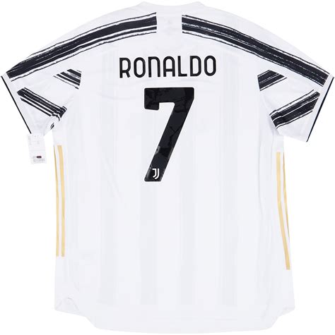 2020-21 Juventus Authentic Home Shirt Ronaldo #7 - NEW - (XXL)