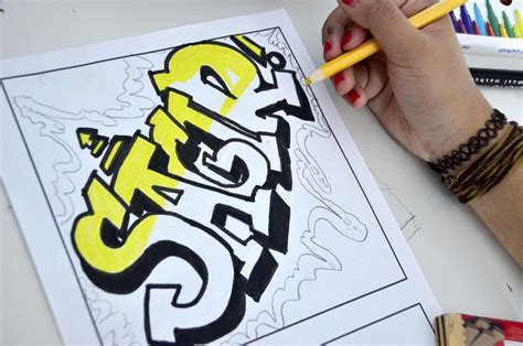 Name in Graffiti style | Graffiti lettering, Graffiti names, Name art ...