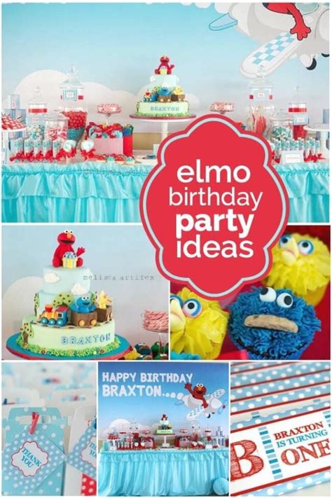 21 Fabulous Elmo Birthday Party Ideas - Spaceships and Laser Beams