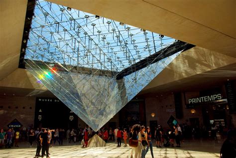 Inside The Louvre Pyramid