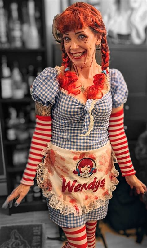 Wendy's Halloween Costume | Scary halloween costumes, Food halloween ...