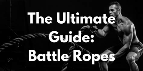 Battle Rope: The Ultimate Guide Of Everything You Need To Know Ropes Direct