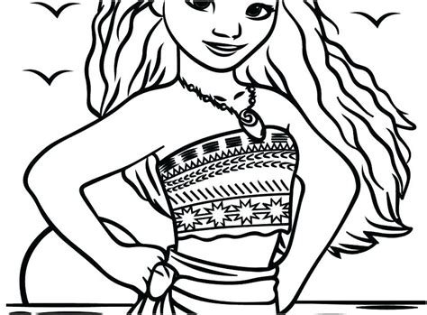 Baby Moana Drawing | Free download on ClipArtMag