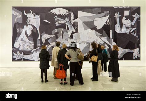 ´Guernica´ painting by Picasso at the Reina Sofia National Museum of ...