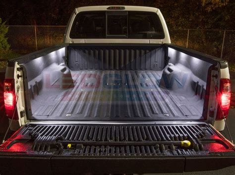 8pc White LED Truck Bed Lighting Kit | Truck bed lights, Truck bed, Bed ...