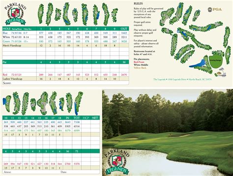 burnt pine golf club scorecard - Clair Styles