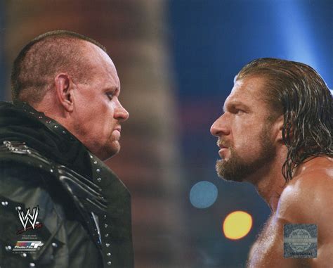 The Undertaker vs Triple H WWE Photofile 8x10" Photo – RetroWrestling.com