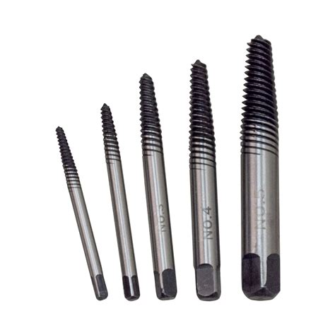 OEMTOOLS 1/8in - 3/4in Screw Extractor Set 5 Piece