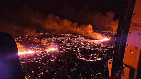 Iceland volcano eruption calms, lava flows away from town | World News ...