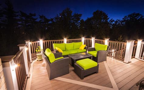 Royal Decks and Landscapes Deck Lighting Services