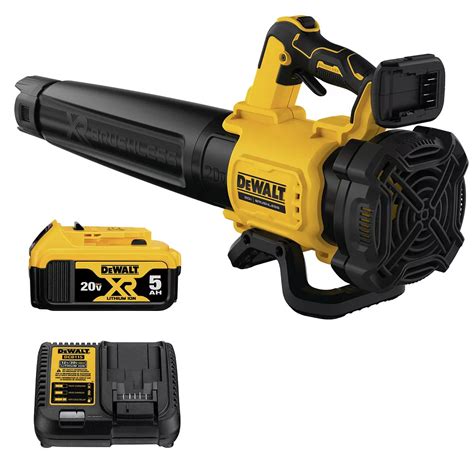 DEWALT 20V MAX XR Lithium-Ion Cordless Brushless Handheld Leaf Blower ...