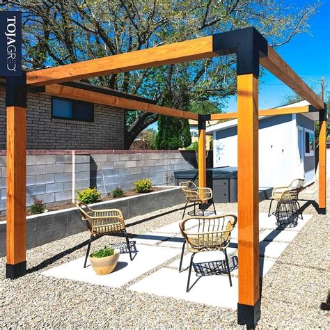 TOJA GRID - Simple Modular Pergola system | Pergola patio, Backyard ...