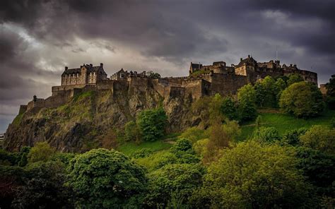 Edinburgh castle scotland wallpaper