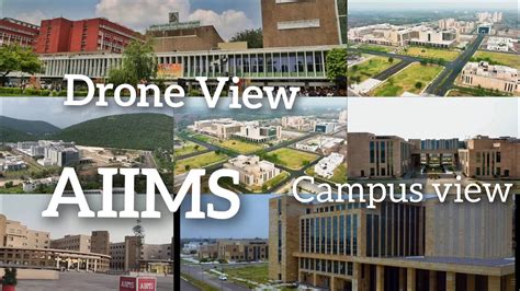 AIIMS || Drone View 🤩|| Campus Tour Of Top AIIMS Of India || Best ...