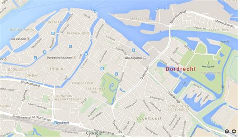 Map of Dordrecht