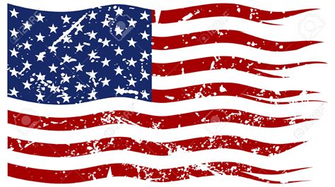 worn american flag clipart - Clipground