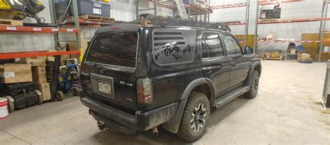 Test fitting my custom roof rack! : r/4Runner