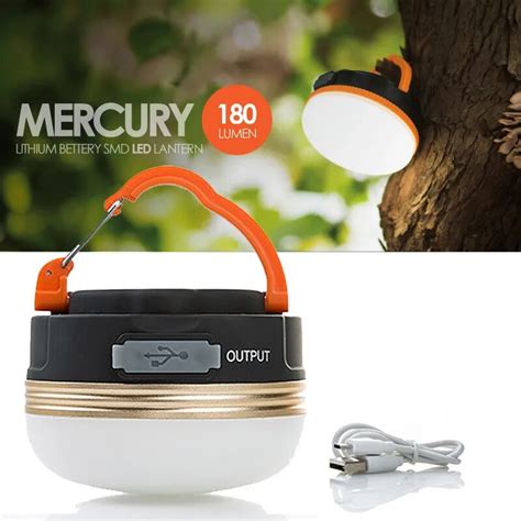 Mini Portable Camping Lights 3W LED Camping Lantern Tents lamp Outdoor ...