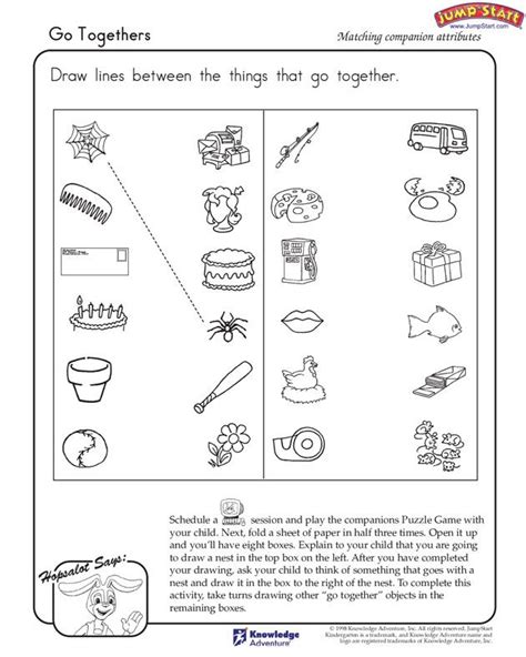 Critical Thinking Activities For Kindergarten