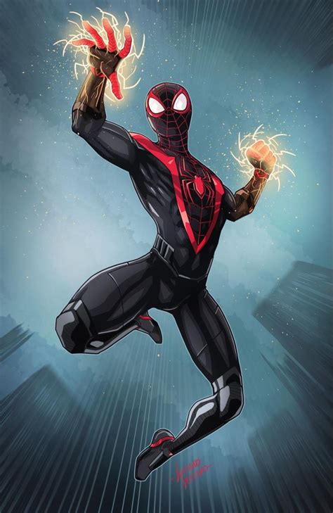 PS5 SpiderMan Miles Morales by LucianoVecchio on DeviantArt | Spiderman ...