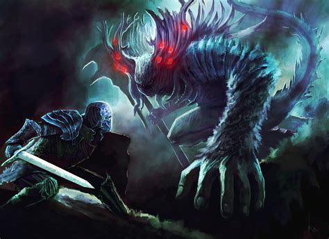 Dark Souls Epic Encounter HD Wallpaper