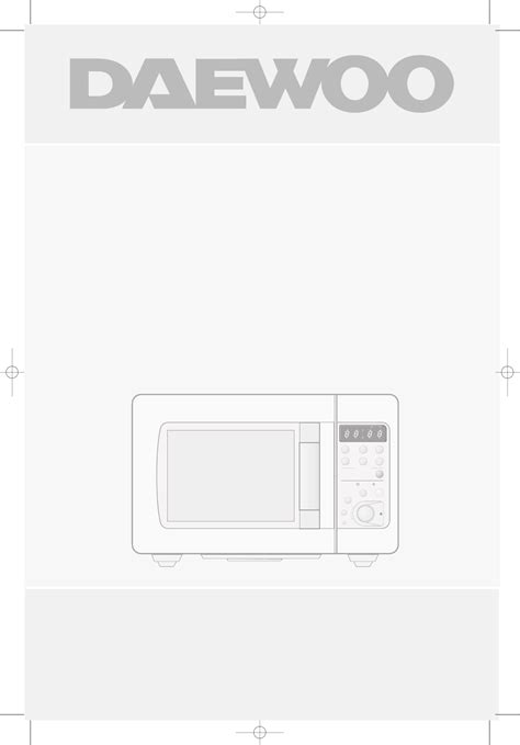 Daewoo Microwave Oven KOC-870T User Guide | ManualsOnline.com