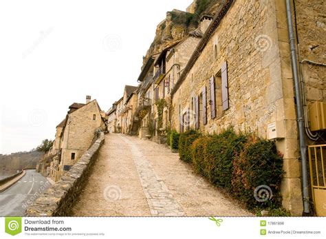 Beynac Village stock photo. Image of winter, village - 17861898