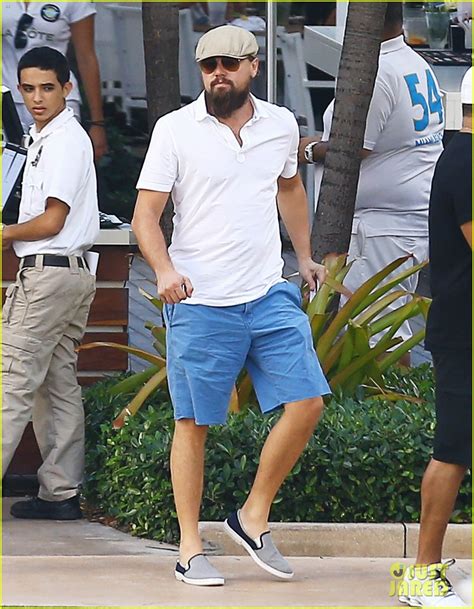 Leonardo DiCaprio Can't Stop Stroking His Bushy Beard in Miami: Photo ...