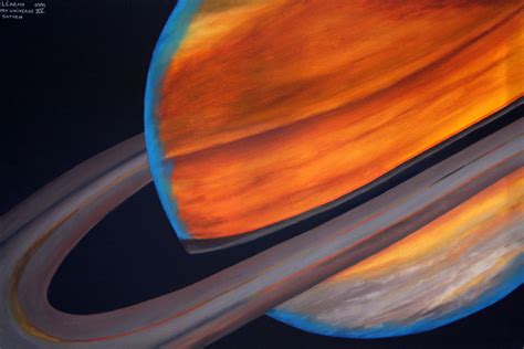 Saturn Painting at PaintingValley.com | Explore collection of Saturn ...