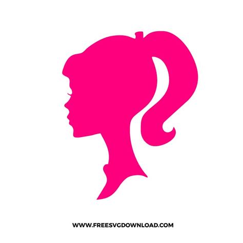 Barbie Silhouette SVG & PNG Free Download | Free SVG Download