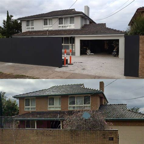 Before and after rendering Melbourne Australia | Rendered houses ...