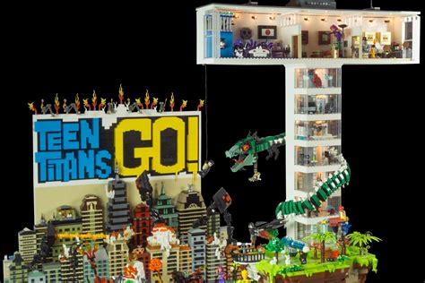 This Teen Titans diorama is the most impressive LEGO MOC you'll see today!