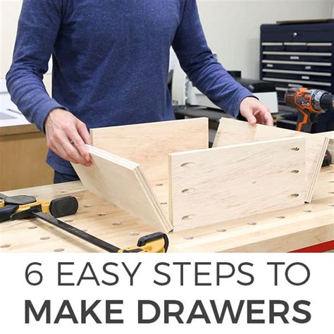 How To Make Wooden Drawers Slide Easy / How To Install Drawer Slides On ...