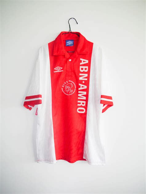 Original 1993-94 Ajax Amsterdam home jersey - XL | RB - Classic Soccer ...