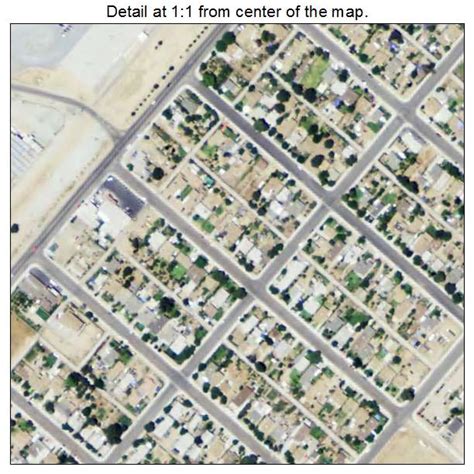 Aerial Photography Map of Richgrove, CA California