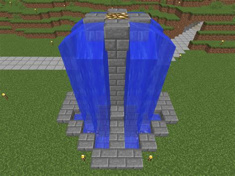 Minecraft Modern Fountain - Best Decorations