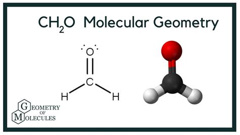 CH2O Molecular Geometry,Shape and Bond Angles (Formaldehyde) - YouTube