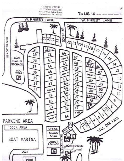 Rainbow Springs State Park Campground Map - Printable Map