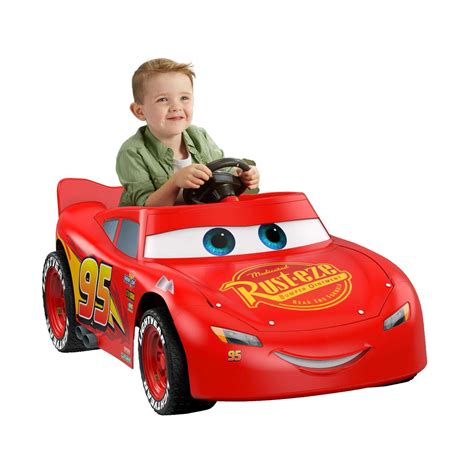 Power Wheels Disney·Pixar Cars 3 Lightning McQueen Ride-On - Walmart ...