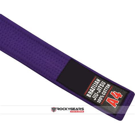 Custom Purple BJJ Belts - Boxing & MMA Equipment | Free Shipping