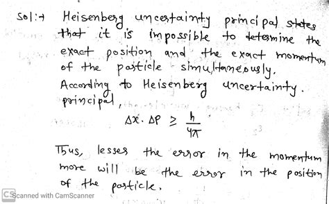 According to heisenberg uncertainty principle.