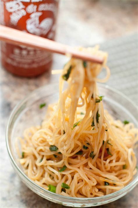 15 Minute Garlic Fried Noodles - Served From Scratch