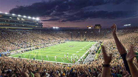 Notre Dame Stadium - The House That Rock Built // UHND.com